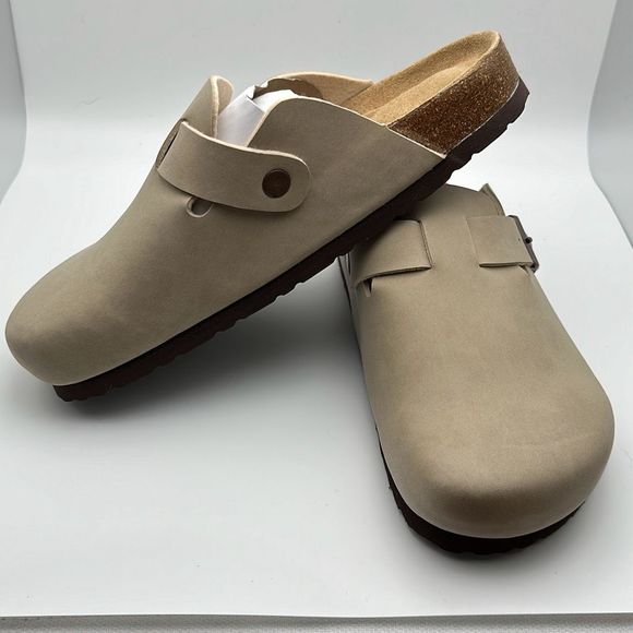 CUSHIONAIRE Women’s Clog 8 WIDE SAND - Picture 7 of 7